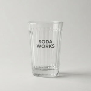 Fluted Soda Tumbler